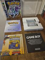 Pokemon Crystal (Compleet), Spelcomputers en Games, Games | Nintendo Game Boy, ., 1 speler, Ophalen of Verzenden, Zo goed als nieuw