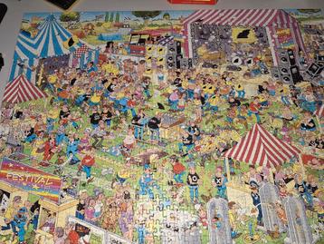 Van Haasteren  - Popfestival  - 1000 stukjes  beschikbaar voor biedingen