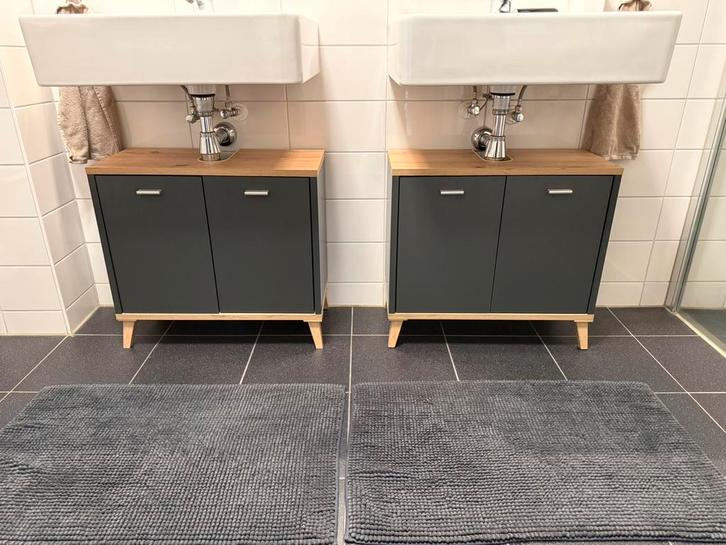 Badkamermeubel | Wastafelmeubel + 2 kasten ( Set van 4 ), Huis en Inrichting, Badkamer | Badkamermeubels, Zo goed als nieuw, Overige typen