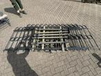 Hekwerk 4930cm breedx930cmhoogkleur Blauw incl 4 palen, Tuin en Terras, Ophalen, Gebruikt, IJzer, Sierhekwerk