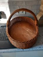 Grote rieten mand - 55x40x30 cm, Gebruikt, Mand, Ophalen of Verzenden, Riet