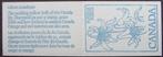 Postzegelboekje Canada 80A – Floral series – Canadese Lely, Verzenden, Postfris, Noord-Amerika