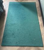 Groen/Blauw petrol kleurig Vloerkleed 195x134cm, Ophalen, Gebruikt, 100 tot 150 cm, 150 tot 200 cm