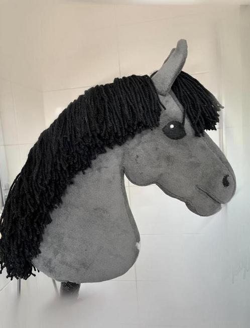 hobbyhorse, hobby horse, stokpaard, hobbyhorse grijs, Hobby en Vrije tijd, Overige Hobby en Vrije tijd, Nieuw, Ophalen of Verzenden