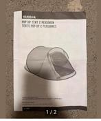 Pop-Up Tent - Handig en Snel Opzetten!, Ophalen of Verzenden, Gebruikt, Tot en met 2