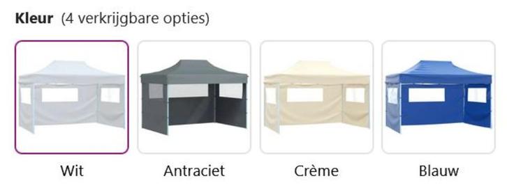 Partytent opvouwbaar paviljoen pagodetent 3x4 GRATIS BEZORGD, Tuin en Terras, Partytenten, Nieuw, Partytent, 2 meter of meer, Minder dan 5 meter