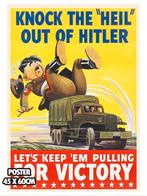 [Poster] Anti-Nazi Propaganda Hitler WW2 Poster, Ophalen of Verzenden, Luchtmacht, Duitsland, Foto of Poster