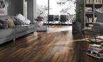 Laatste partij brede 24 cm bruin laminaat te koop 90m2, Bruin, 75 m² of meer, Nieuw, Ophalen of Verzenden