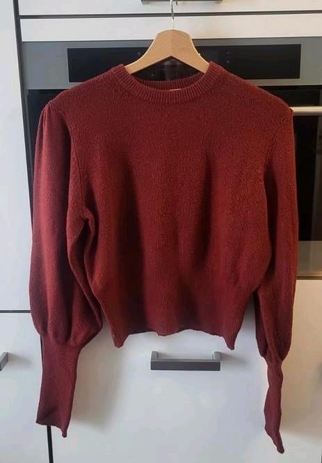 Bordeaux Rode Trui van Zara, Zara, Ophalen of Verzenden, Zo goed als nieuw, Maat 36 (S)