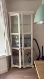 Apothekers/vitirne Kast, Wit, 215h, 100br, 40d., Ophalen, Zo goed als nieuw, 25 tot 50 cm, 200 cm of meer