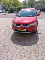 Mitsubishi Outlander 2.4 AWD, Xenon, Schuifdak, Airco etc., Auto's, Mitsubishi, Automaat, Outlander, Zwart, 4 cilinders
