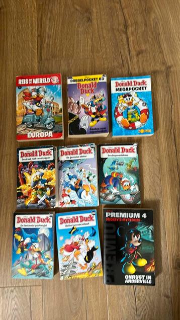 Donald Duck pocketboekjes - 9 stuks beschikbaar voor biedingen