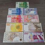 Set 9 guldenbiljetten 5 t/m 250 gulden (1973-1997), Ophalen of Verzenden, 5 gulden