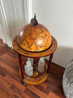 Wereldbol bar met flessenhouder, Ophalen, Gebruikt