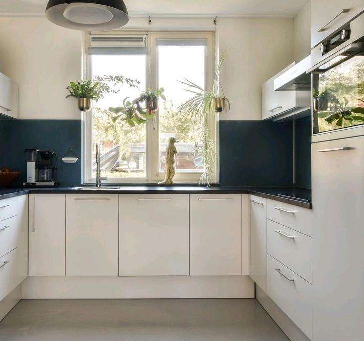 Bruynzeel keuken (zelf demonteren), Huis en Inrichting, Keuken | Complete keukens, Gebruikt, Hoekkeuken, Wit, Ophalen