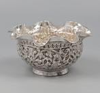 Antiek Anglo-Indian zilveren kommetje, Kutch 1900 koloniaal, Verzenden, Zilver