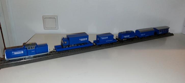 Märklin Treinstel 29655 THW, Hobby en Vrije tijd, Modeltreinen | H0, Zo goed als nieuw, Locomotief, Wisselstroom, Märklin, Ophalen of Verzenden