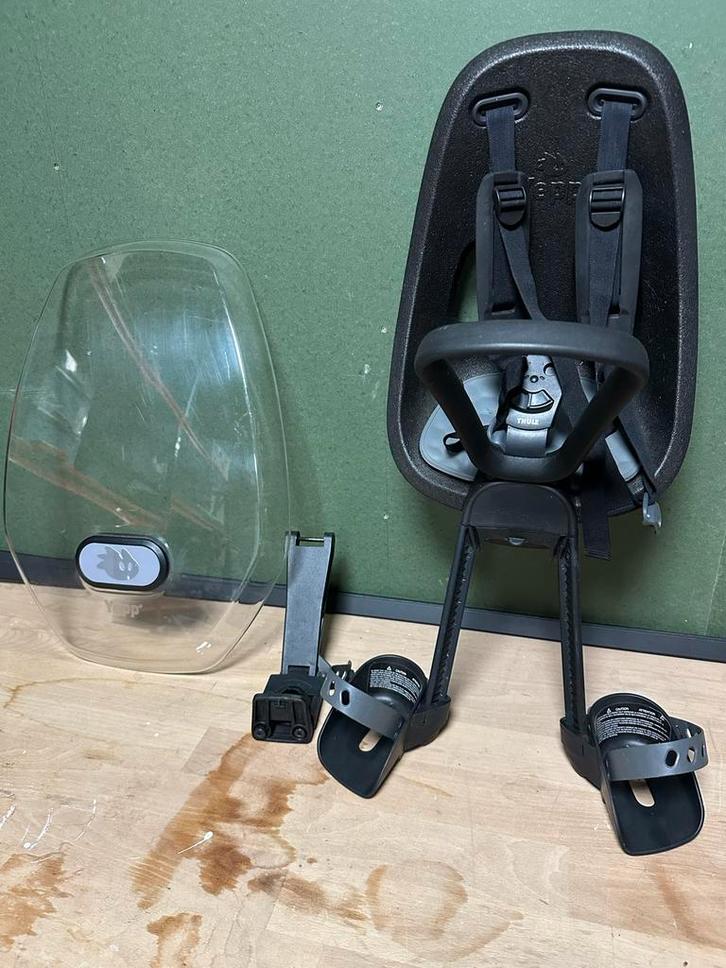 Thule Yepp Fietsstoeltje Voor - Mist Onderdeel, Fietsen en Brommers, Fietsaccessoires | Fietsstoeltjes, Gebruikt, Voorzitje, 9 t/m 18 kg