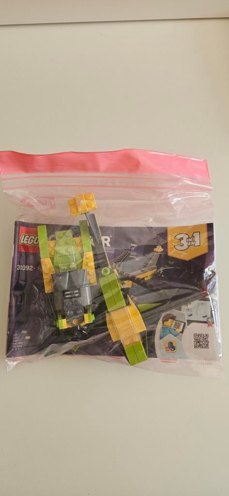 Lego Creator 31092 Avontuurlijke Helikopter, Ophalen of Verzenden, Zo goed als nieuw, Complete set, Lego