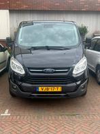 Ford Transit Custom Gbdc 2.0 Tdci 130PK 340 L1h1 2017 Zwart, Te koop, Geïmporteerd, 5 stoelen, 750 kg