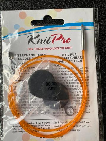 Knitpro verwisselbaar kabel voor breipunten - 80 cm beschikbaar voor biedingen