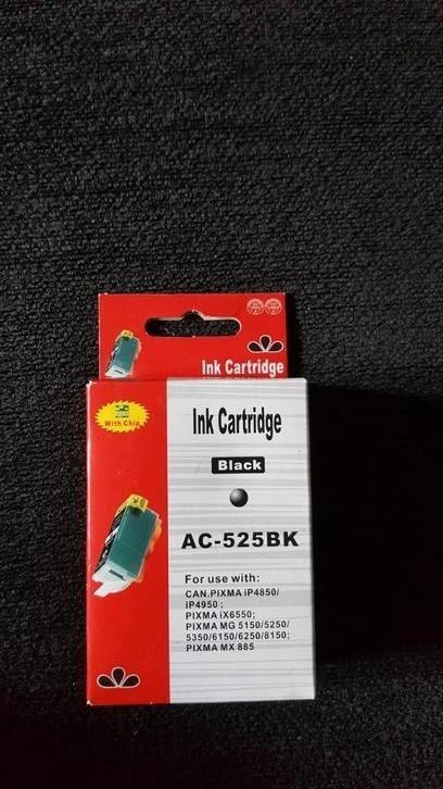 Ink Cartridge Black AC-525BK (21ml, in doosje), Computers en Software, Printerbenodigdheden, Nieuw, Cartridge, Ophalen of Verzenden
