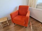 Goossens Fauteuil Hipp Oranje, Ophalen, 75 tot 100 cm, Zo goed als nieuw, 75 tot 100 cm