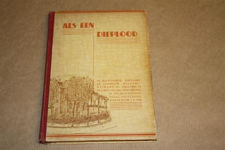 Als een dieplood - Koopvaardij Zeilvaart Delfzijl, Boeken, Geschiedenis | Stad en Regio, Gelezen, 20e eeuw of later, Ophalen of Verzenden