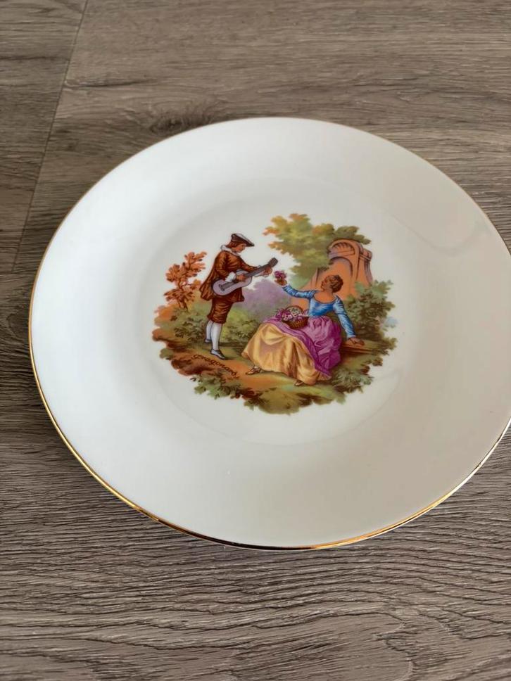 Porseleinen schotel/ bord Fragonard. Kronester Bavaria, Antiek en Kunst, Antiek | Servies los, Ophalen of Verzenden