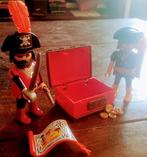 Piraten Met Rode Schatkist Met Gouden Munten En Kaart, Kinderen en Baby's, Speelgoed | Playmobil, Ophalen of Verzenden, Gebruikt