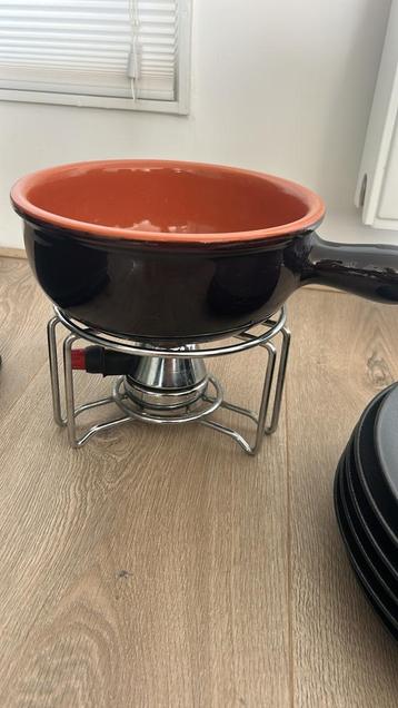 Kaasfondue Set met Gasbrander & Pan beschikbaar voor biedingen