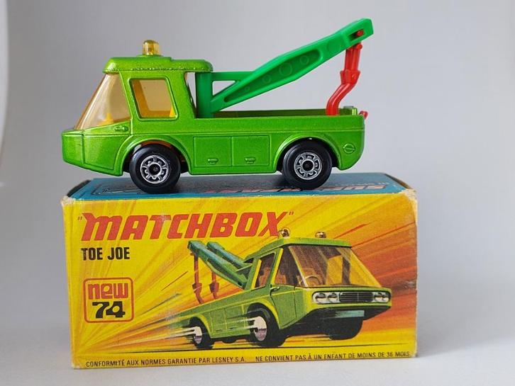 TOE JOE MATCHBOX No72 UIT 1972 ONBESPEELD MET DOOSJE,, Hobby en Vrije tijd, Modelauto's | Overige schalen, Zo goed als nieuw, Auto