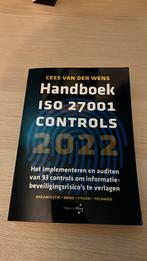 Handboek ISO CONTROLS 2022, Nieuw, Cees van der Wens, Ophalen of Verzenden