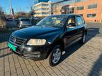 Volkswagen touareg 2.5 TDI 2006 airco 4x4 AUT export parts, Auto's, Automaat, Beige, 2496 cc, Zwart