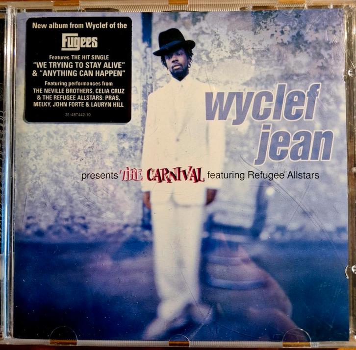 Wyclef Jean, The Carnival featuring Refugee Allstars, Cd's en Dvd's, Cd's | Hiphop en Rap, Zo goed als nieuw, 2000 tot heden, Ophalen of Verzenden