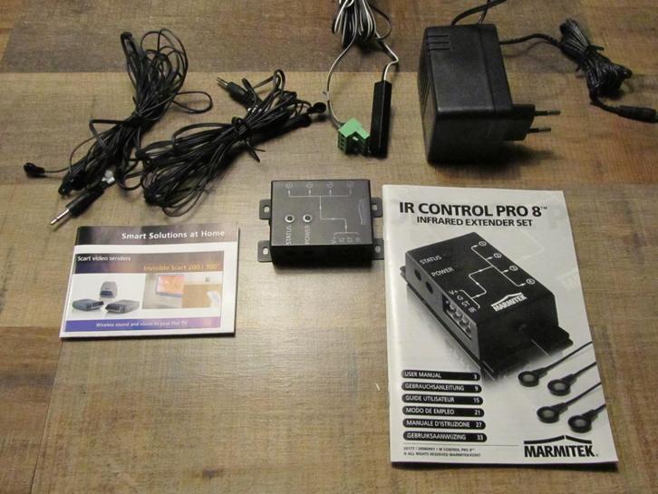 Marmitek Infrarood verlenger - IR Control 8 Pro, Audio, Tv en Foto, Afstandsbedieningen, Zo goed als nieuw, Ophalen