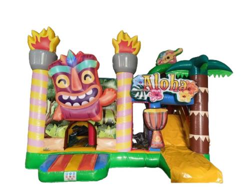 Nieuw! Multifun Hawaï Springkussen te huur!, Kinderen en Baby's, Speelgoed | Buiten | Springkussens, Nieuw, Ophalen