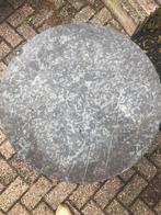 Marmeren rond tafelblad diameter 79 cm voor tuin, Ophalen, Gebruikt, Rond, Overige materialen