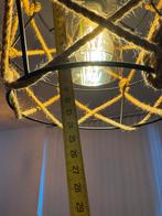 3 x zwarte industriele hang lampen, Huis en Inrichting, Lampen | Hanglampen, Ophalen of Verzenden, Zo goed als nieuw, Minder dan 50 cm