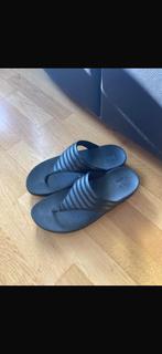 Fitflop slippers, maat 40., Kleding | Dames, Schoenen, Slippers, Verzenden, Zwart, Zo goed als nieuw
