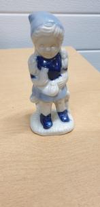 beeldje delfts blauw meisje, Verzamelen, Beelden en Beeldjes, Ophalen of Verzenden