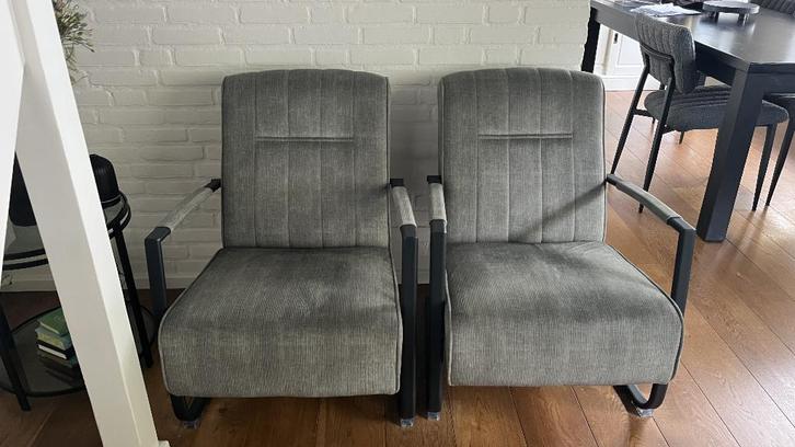 2 stuks fauteuil Northon Henders en Hazel, Huis en Inrichting, Fauteuils, Gebruikt, Stof, 50 tot 75 cm, 75 tot 100 cm, Ophalen of Verzenden