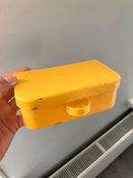 Klein vintage speelgoed koffer koffertje geel kind, Ophalen of Verzenden