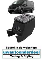 USB Luxe Middenconsole Armsteun Zwart Voor Mercedes V Klasse, Ophalen of Verzenden, Nieuw