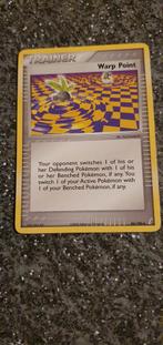 Pokemon Kaart - Warp Point - Trainer 84/100 EX Crystal Guard, Ophalen of Verzenden, Gebruikt, Losse kaart