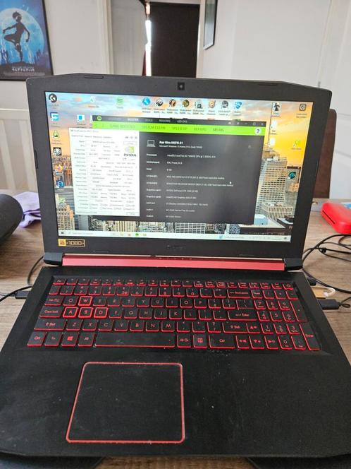 Acer Nitro 5 AN515-51, Computers en Software, Windows Laptops, 15 inch, HDD, SSD, Gaming, Ophalen