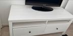 Stijlvolle witte TV-meubelkast, Ophalen, 50 tot 100 cm, Zo goed als nieuw, Minder dan 100 cm