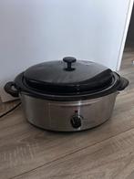 Hotstone pan met stenen voor gezicht en lichaam, Sport en Fitness, Massageproducten, Ophalen of Verzenden, Gebruikt, Hotstone