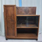 Art Deco Amsterdamse school antieke kast jaren 30., Antiek en Kunst, Ophalen of Verzenden