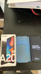 Samsung Galaxy A20e incl hoesje BARST IN SCHERM, Telecommunicatie, Mobiele telefoons | Samsung, Android OS, Overige modellen, Ophalen of Verzenden